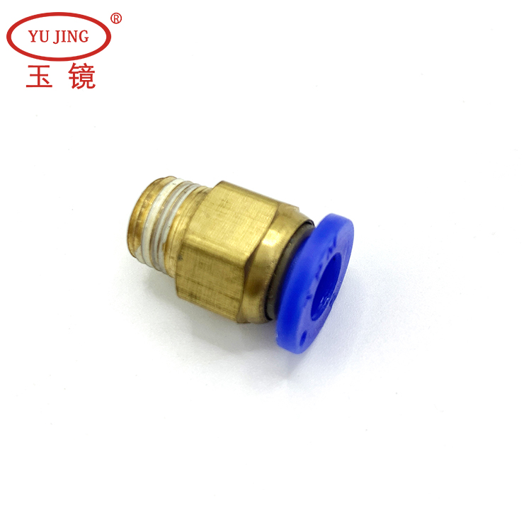 气管EPC直通气动接头 螺纹直通气动接头